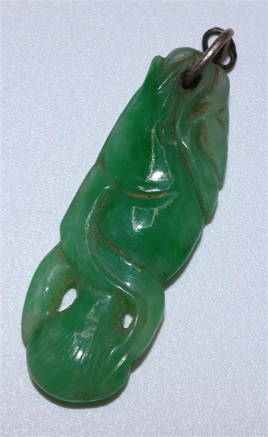 Jadeite pendant